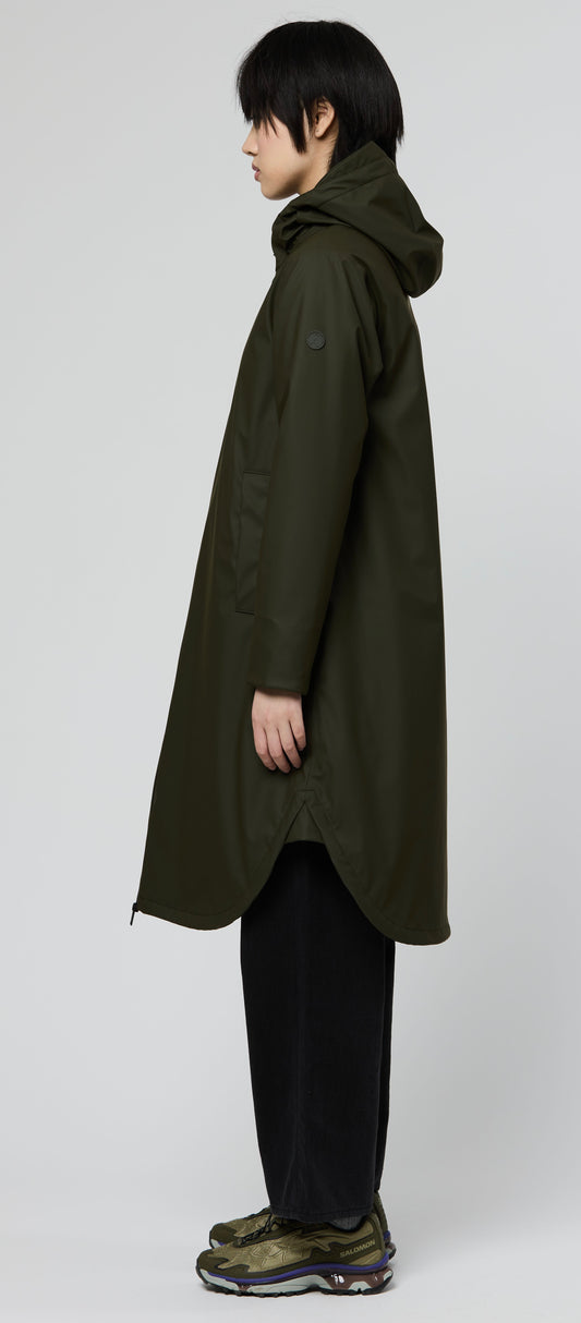 Ice Khaki Raincoat