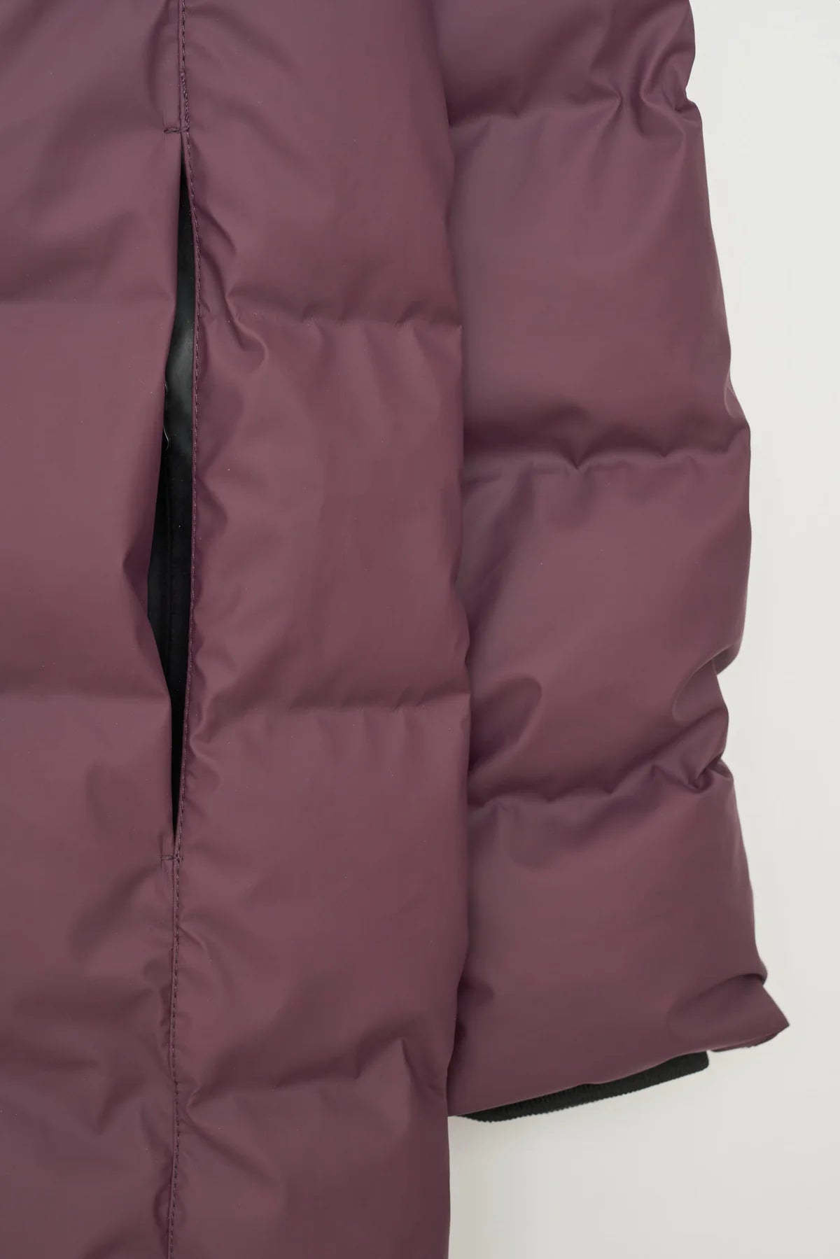 Burgundy Puddle Rain Coat