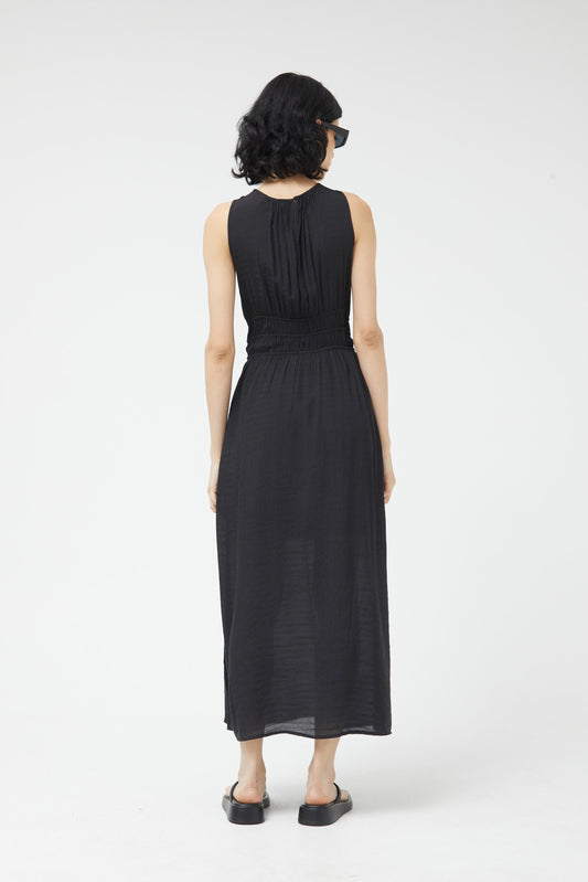 Black Maxi sleeveless Dress