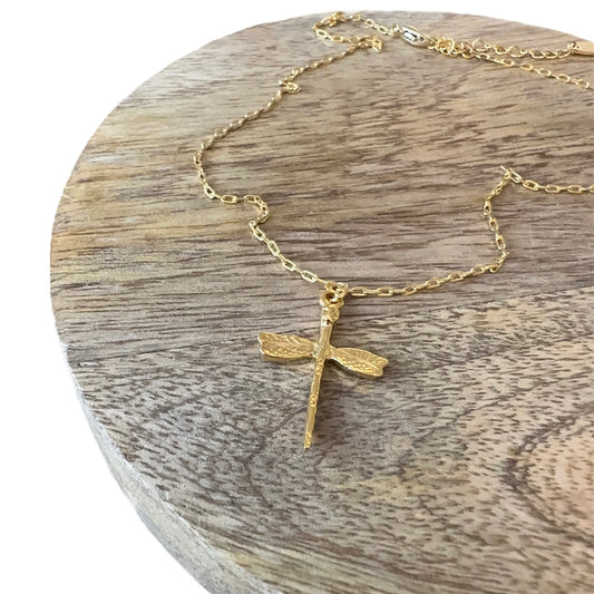 Mini Dragonfly Necklace