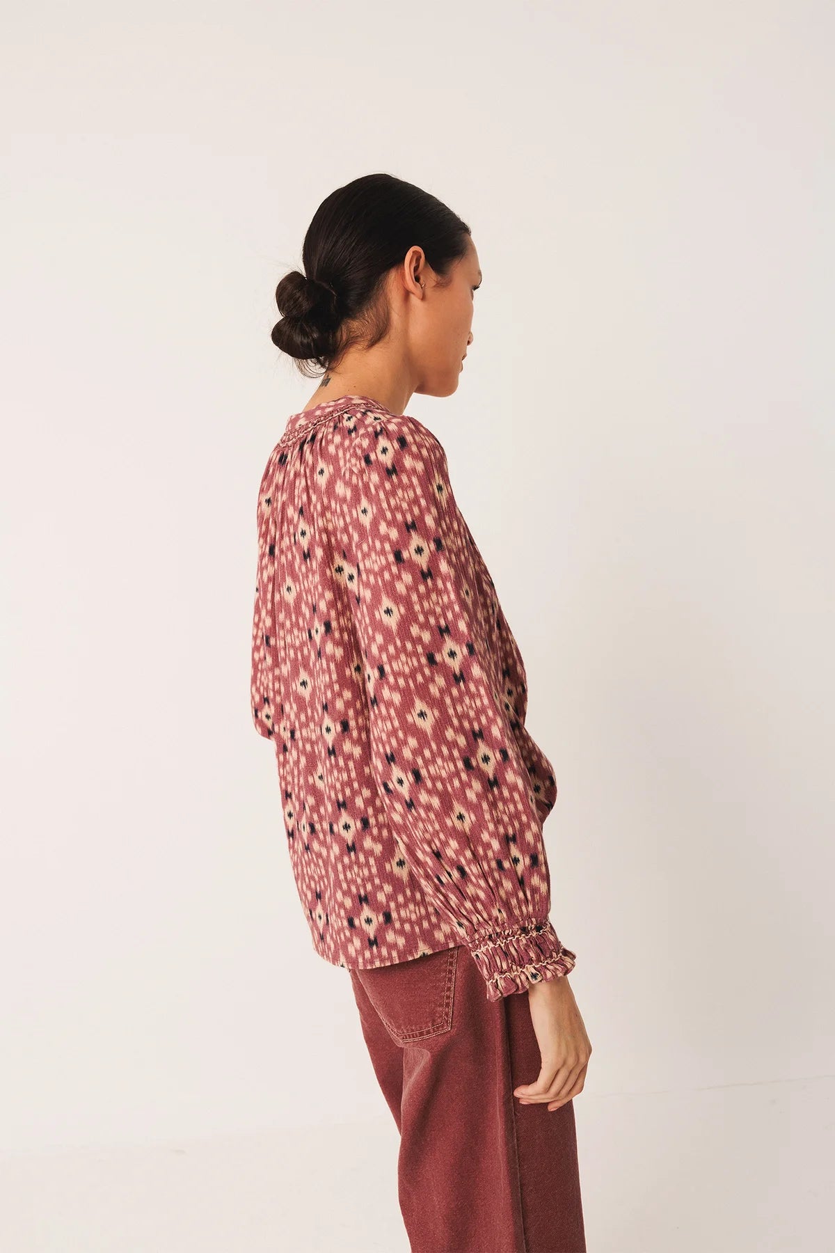 Ikat-Print Shirt