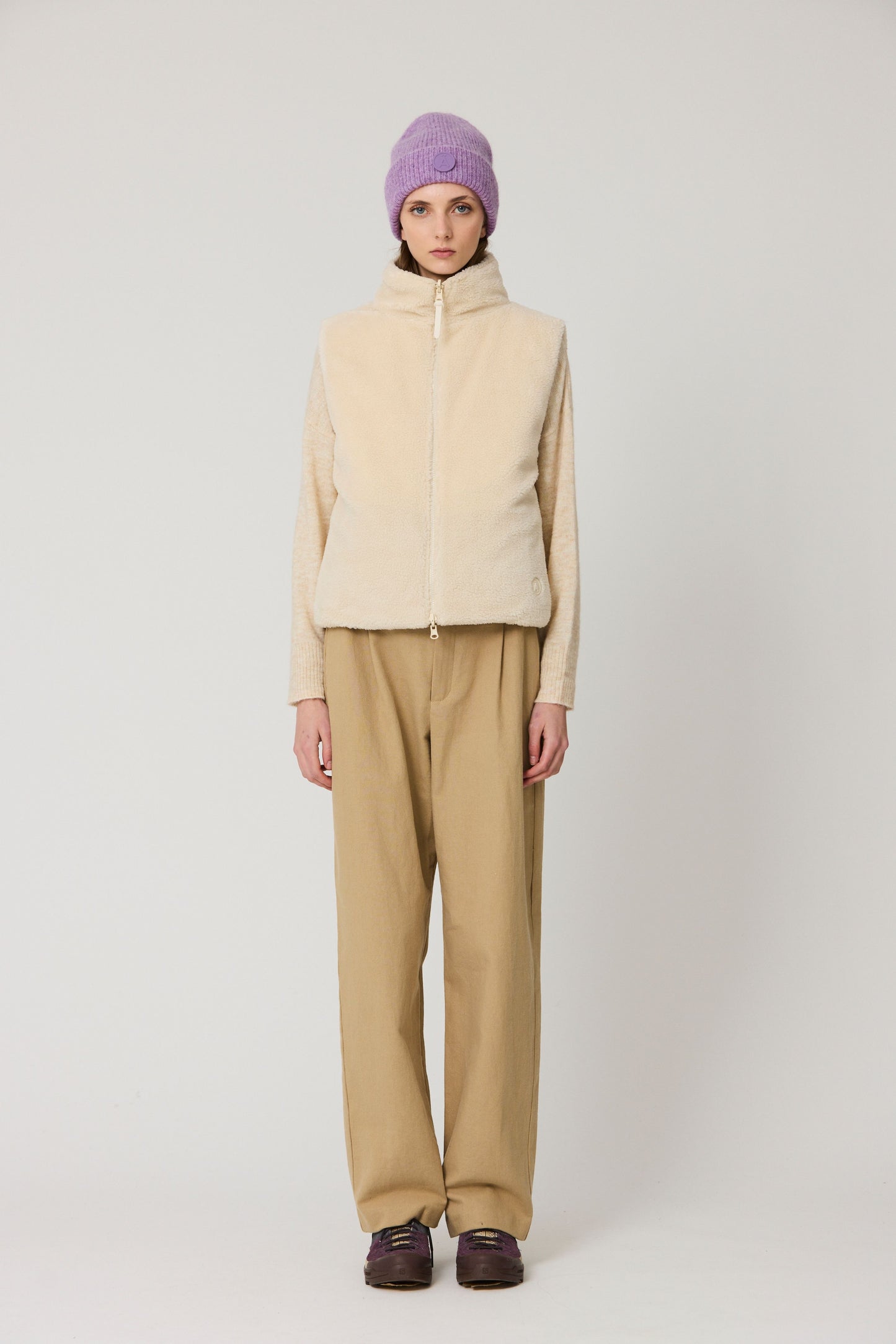Sleeveless Sandshell Jacket