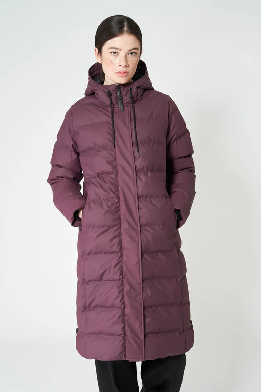 Burgundy Puddle Rain Coat