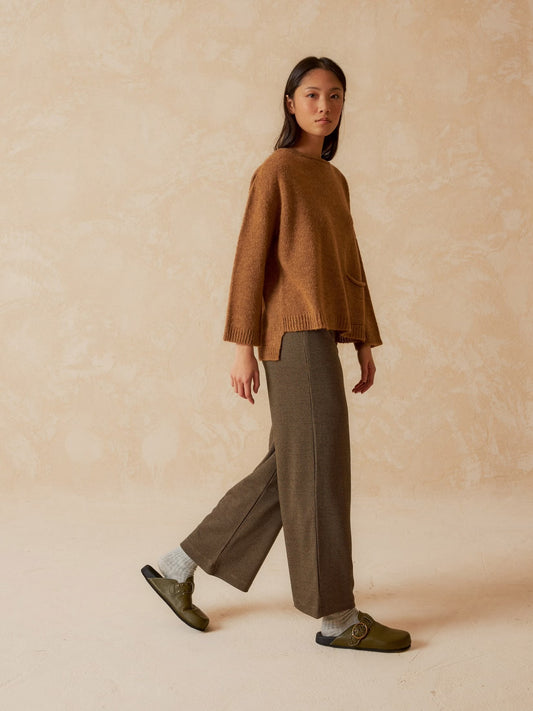 Check Culotte Trousers