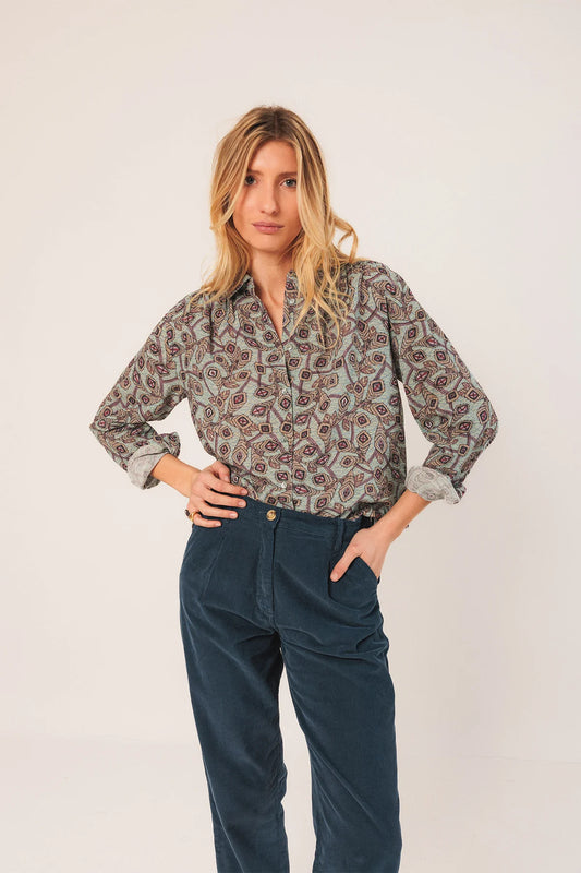 Crepe Cotton Shirt