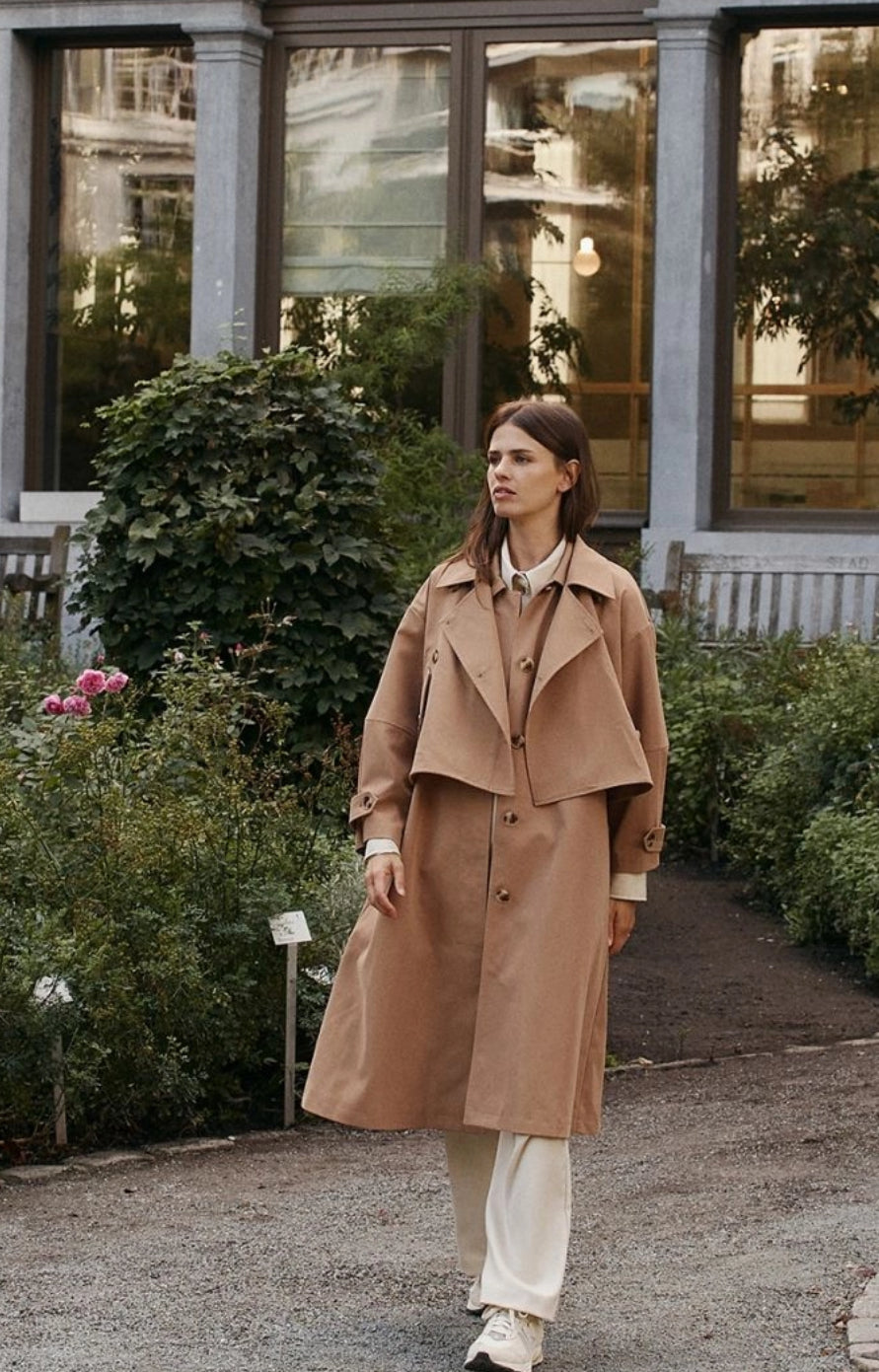 Two Piece Trench Coat