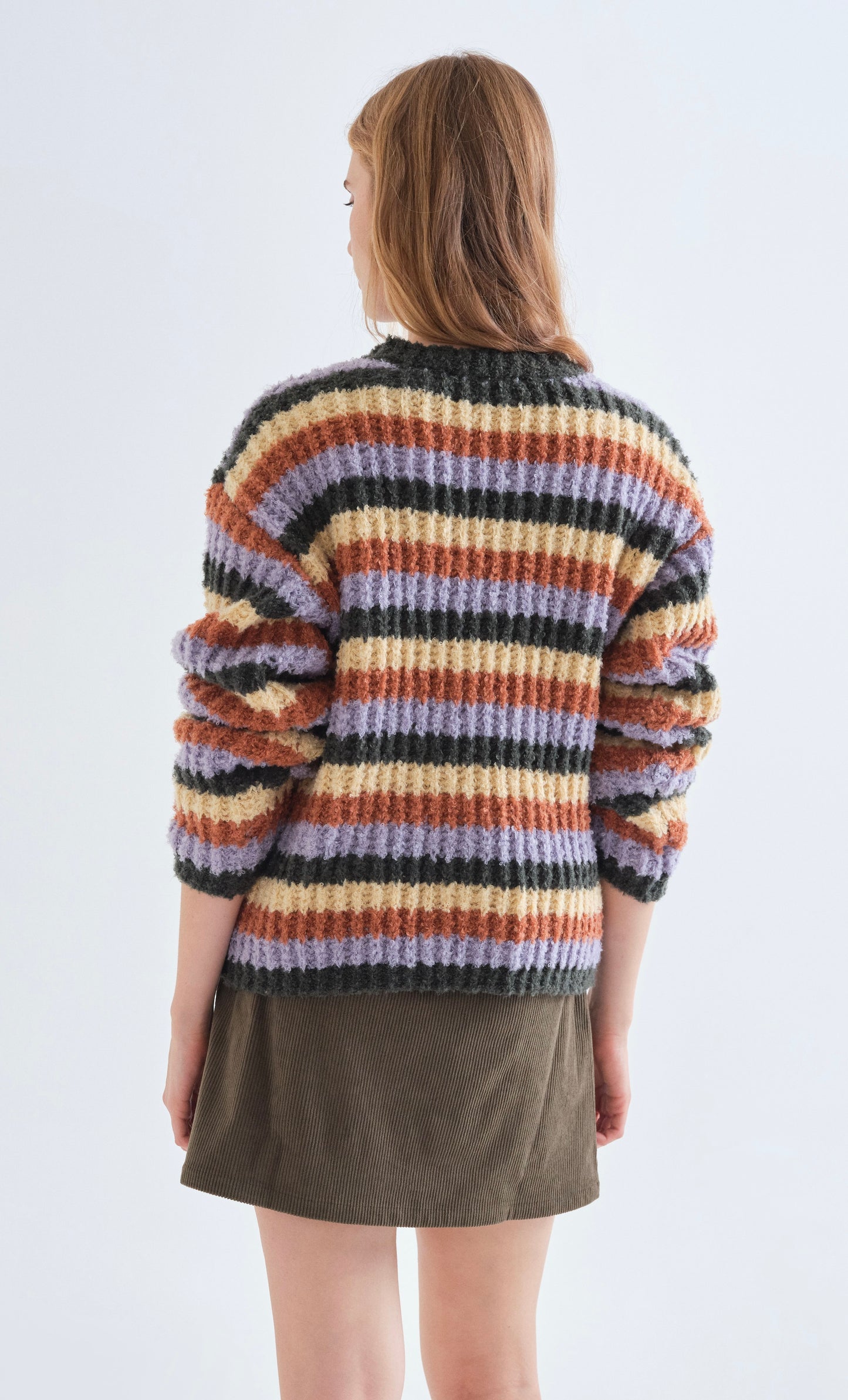 Multicolour Striped Sweater