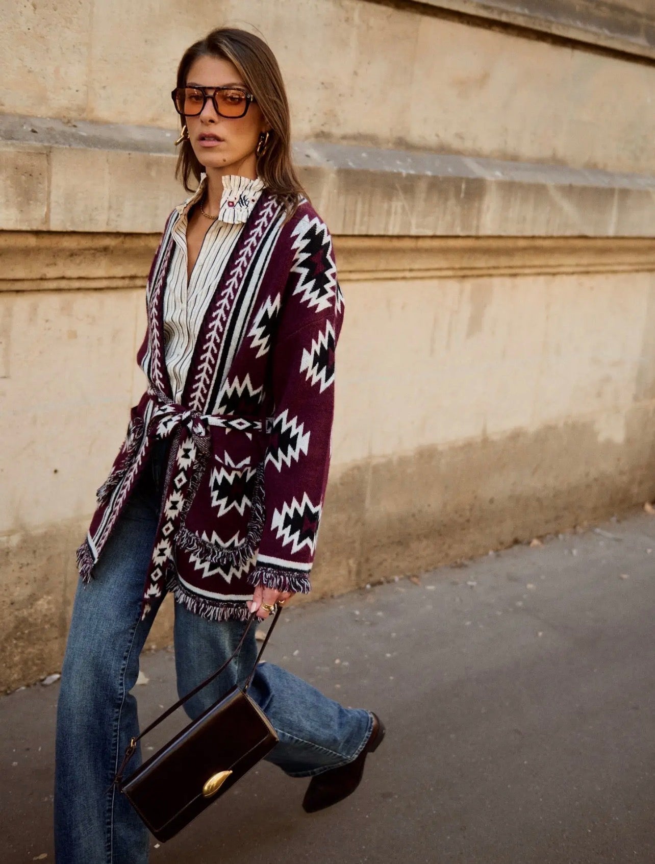 Lily Printed Cardigan