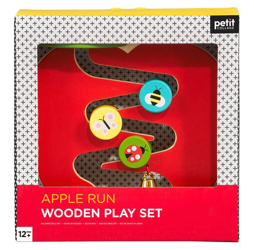 Wooden Apple Run Play Set