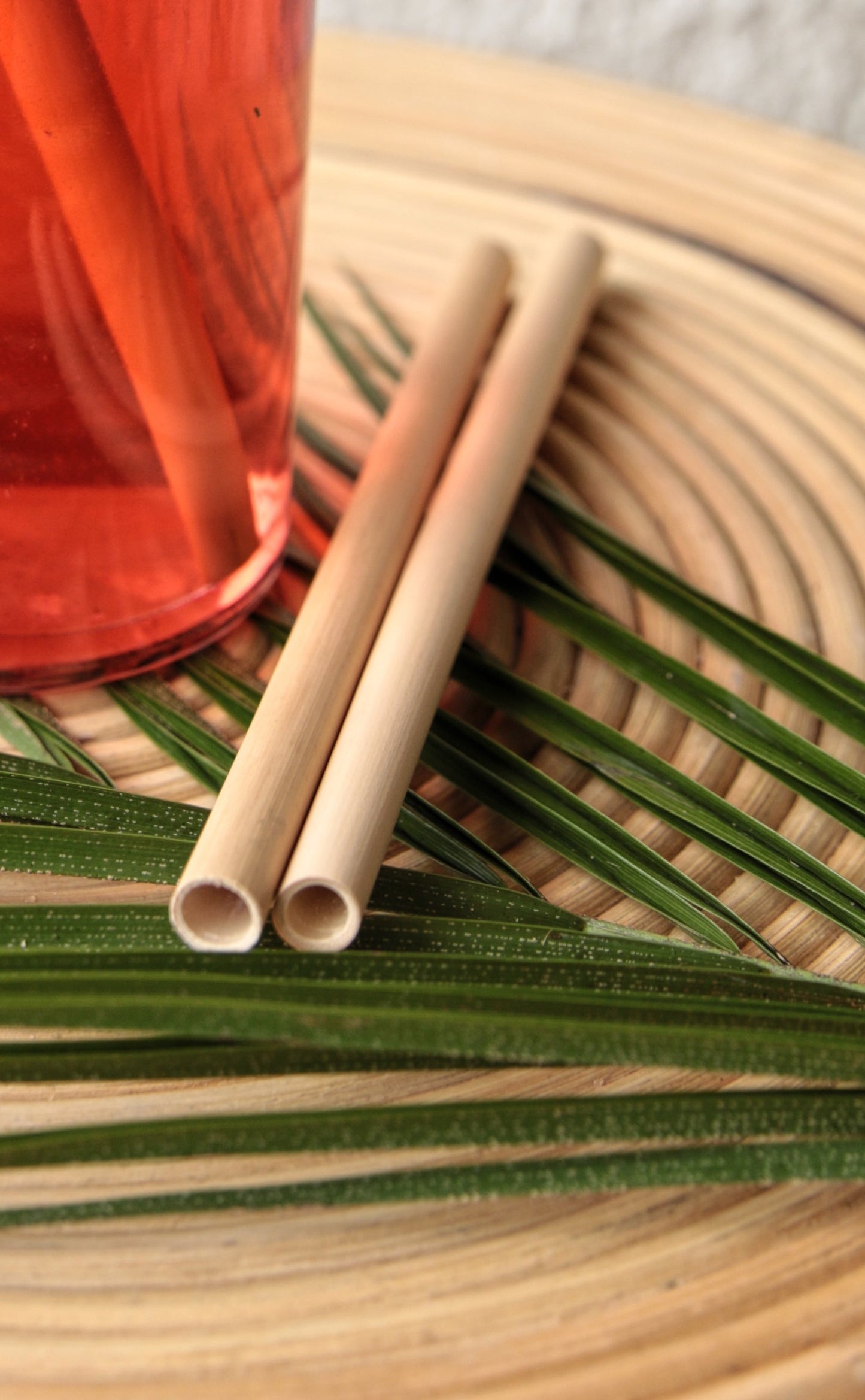 REUSABLE BAMBOO STRAW 2 PACK