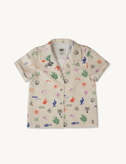 Linen Safari Shirt