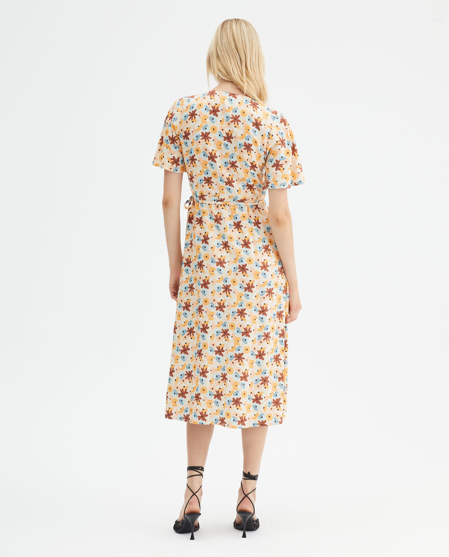 Floral Wrap Dress